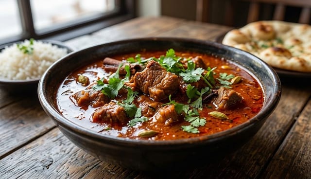  Lamb Rogan Josh- gluten free & Halal.