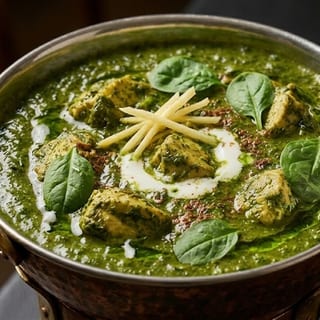 Chicken Saag (Gluten free)- Halal