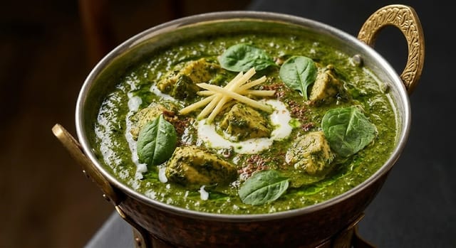Chicken Saag (Gluten free) - Halal.