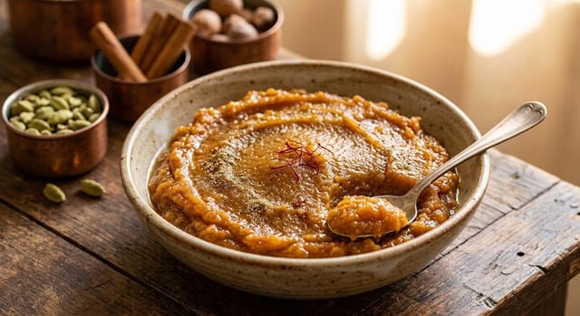 Pumpkin Halwa- Vegan Dessert.