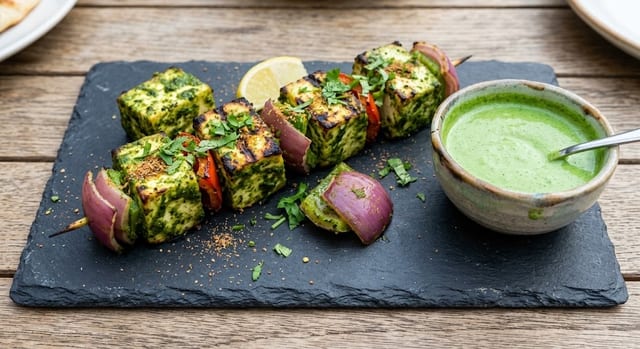 Hariyali Paneer Tikka Kabab  - ##  New Starter ##.