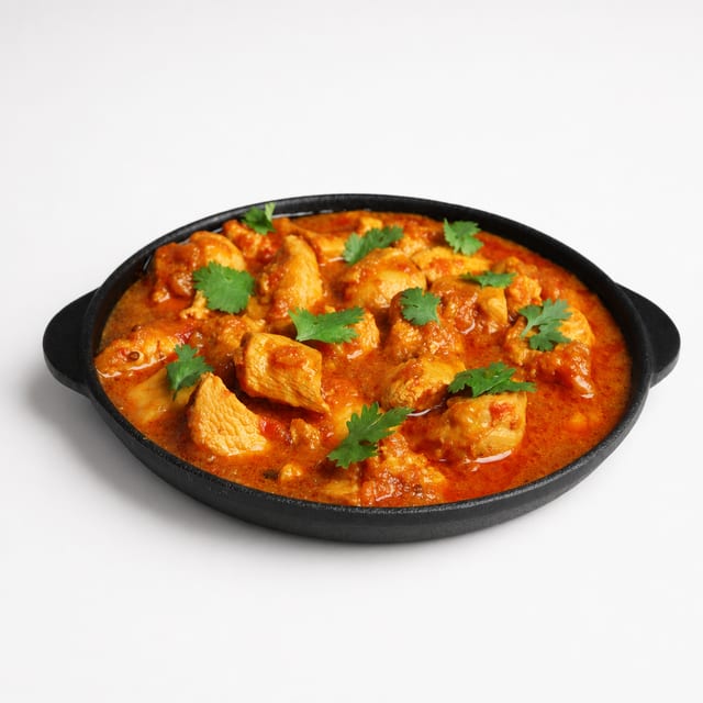 Achari Chicken - boneless and Halal.