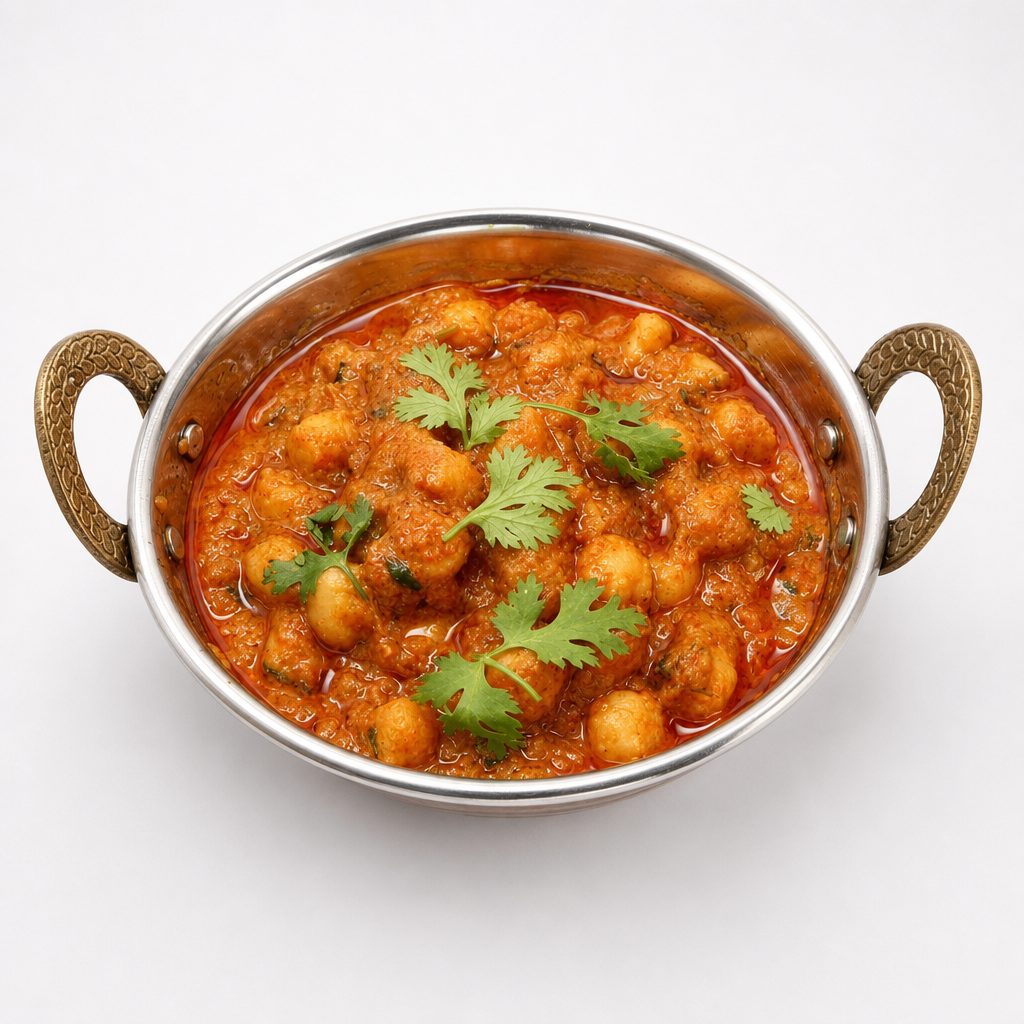 Lunch Chana Masala-  Vegan and Gluten free.