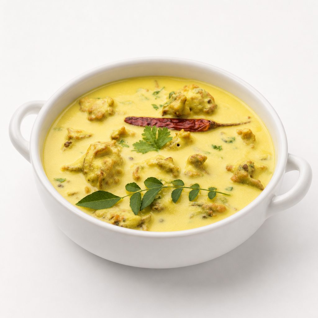 Lunch Punjabi Kadhi Pakora- veg/gluten free.