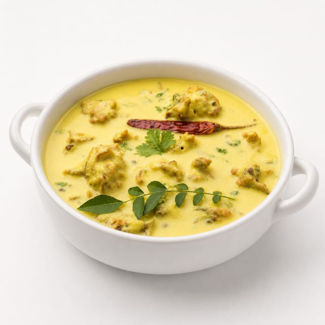 Lunch Punjabi Kadhi Pakora- veg/gluten free.