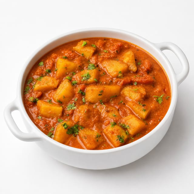 Lunch Tofu Vindaloo- Vegan.
