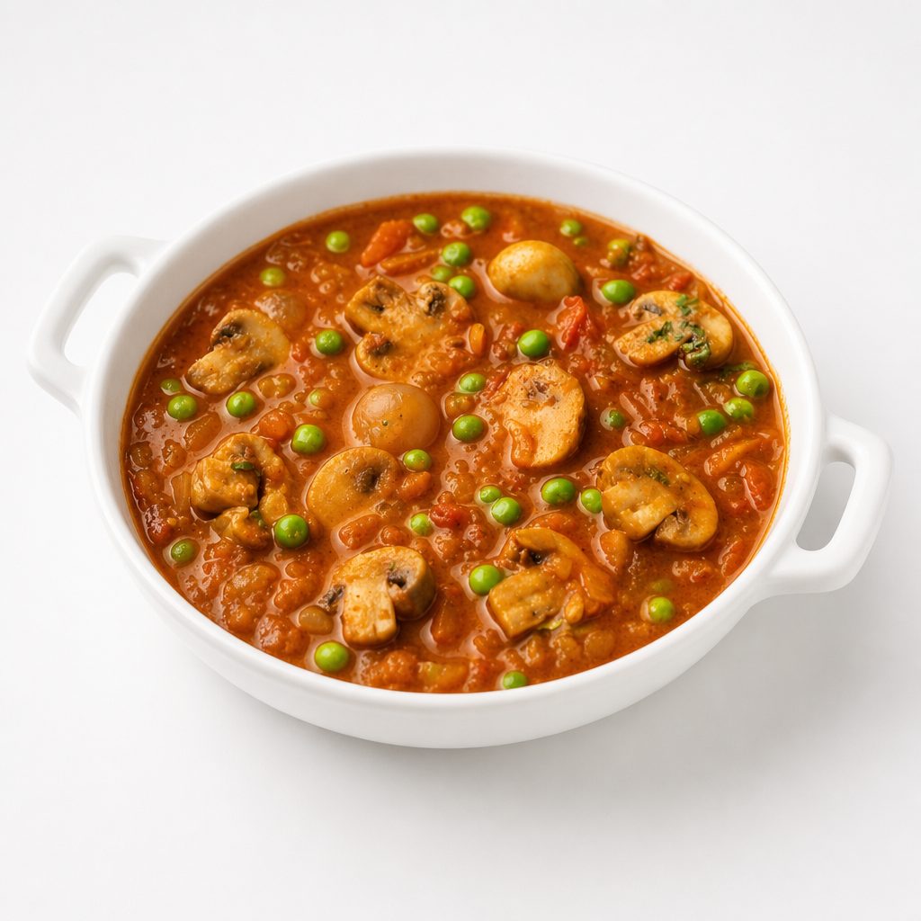 Mushroom 2 Pyaza- vegan.