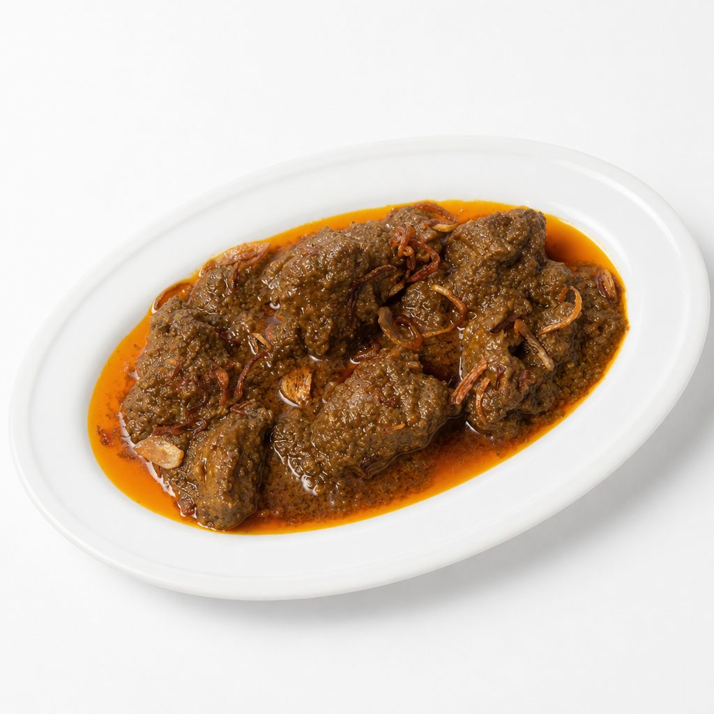 Lamb Kadai--gluten free & Halal.