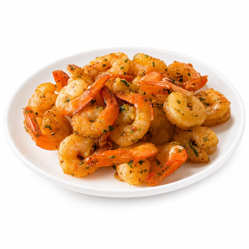 Tandoori Tiger Prawns.