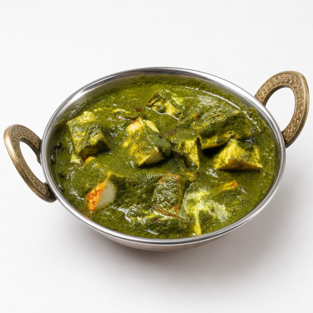 Lunch Tofu Saag- Vegan and gluten free.
