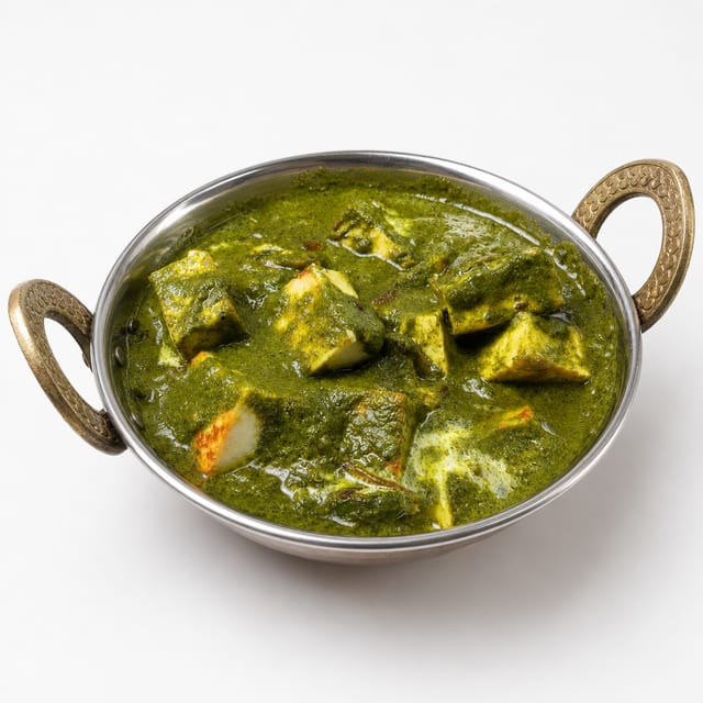 Lunch Tofu Saag- Vegan and gluten free.