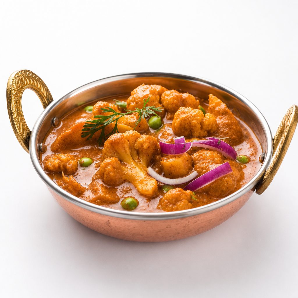 Lunch Gobhi Tikka Masala- gluten free.