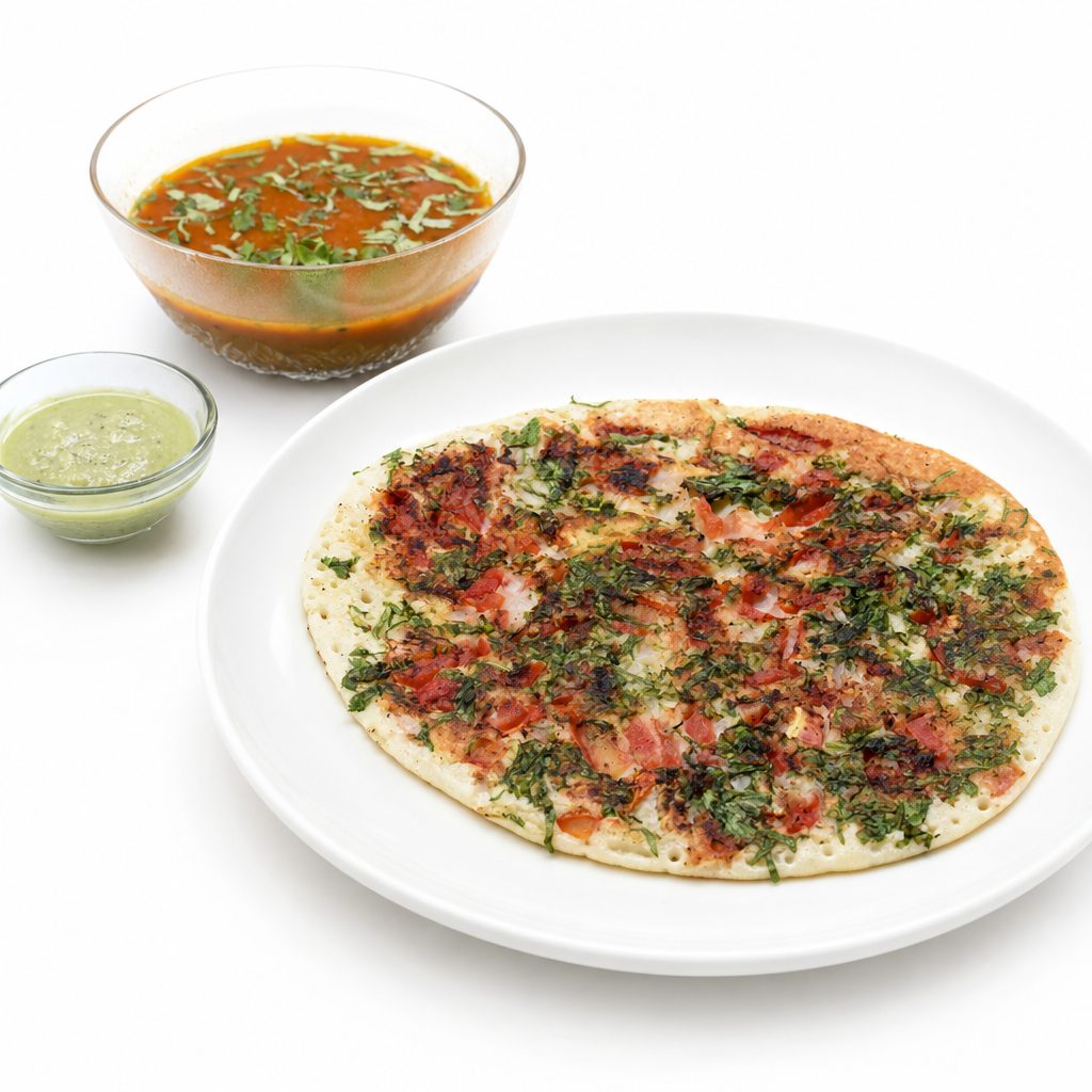 Uttapam- vegan & gluten free.