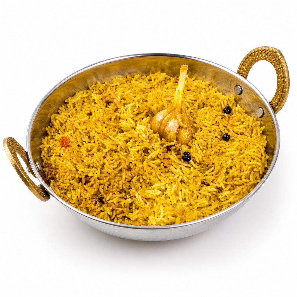 Goat Biryani- gluten free ( halal).