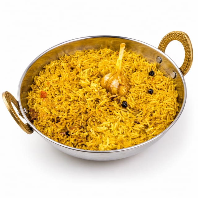 Goat Biryani- gluten free (halal).