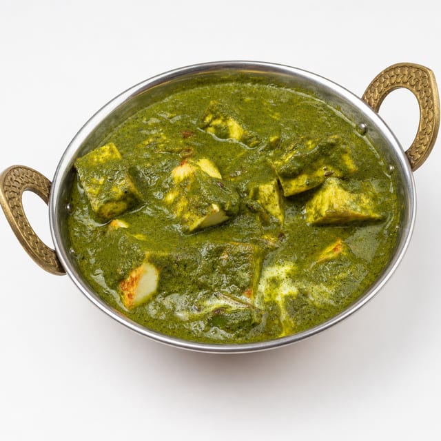 Tofu Saag- Vegan.