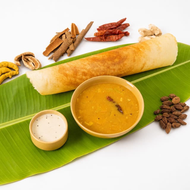 Masala Dosa- Vegan & gluten free.