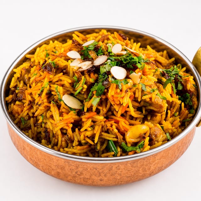 Vegetable Biryani.