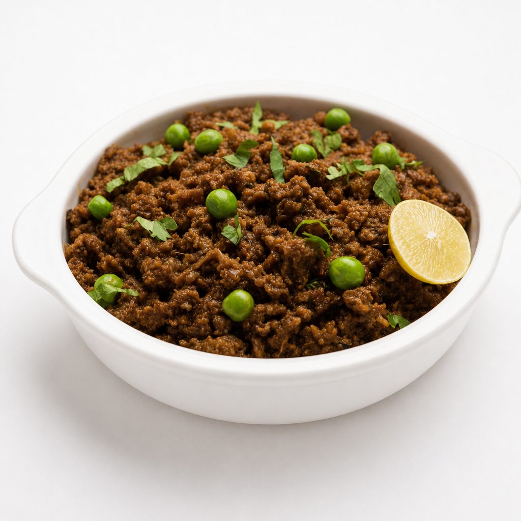 Lunch Keema Aloo (Halal).