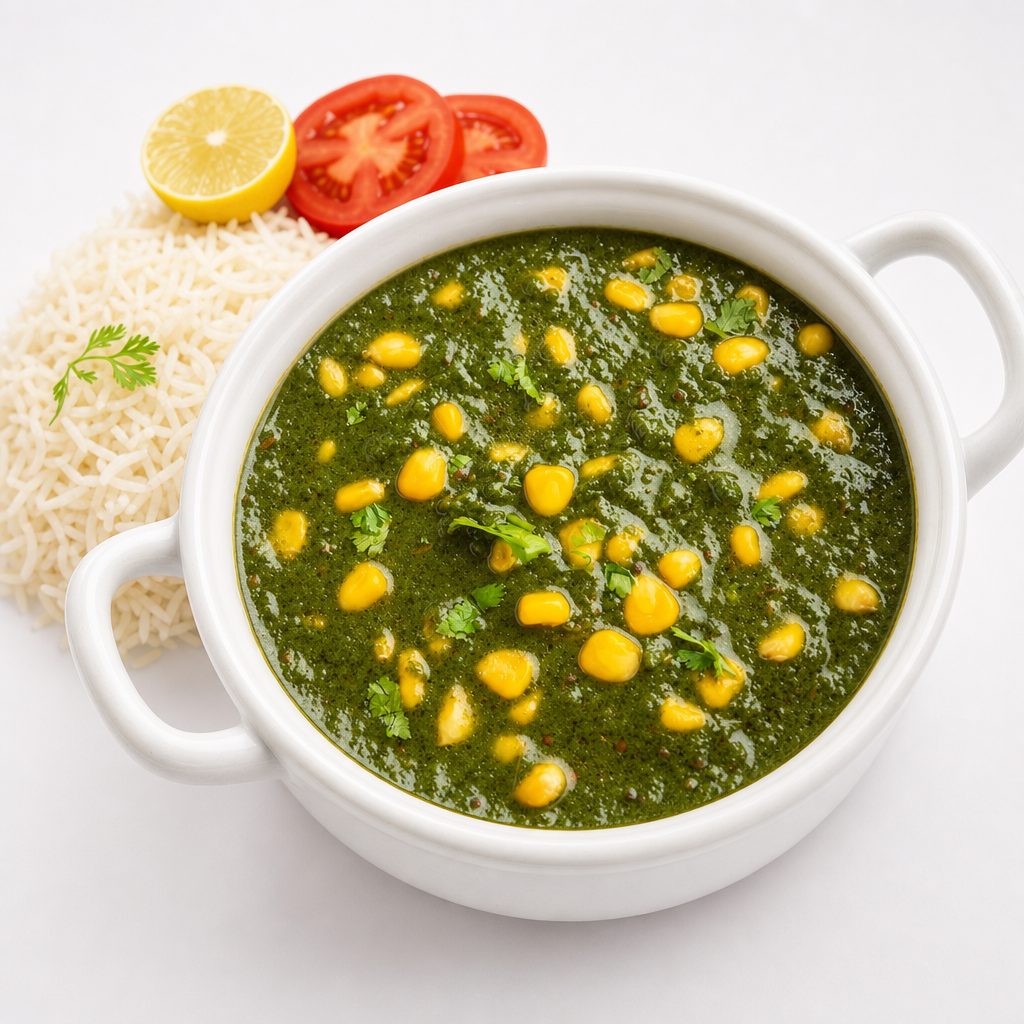 Lunch Chana Saag-  Gluten free.