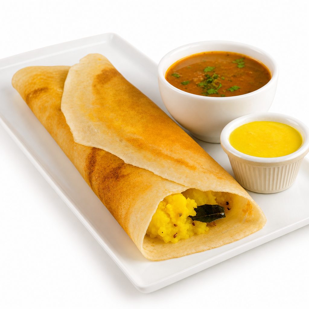 Chicken Dosa- gluten free & HALAL.