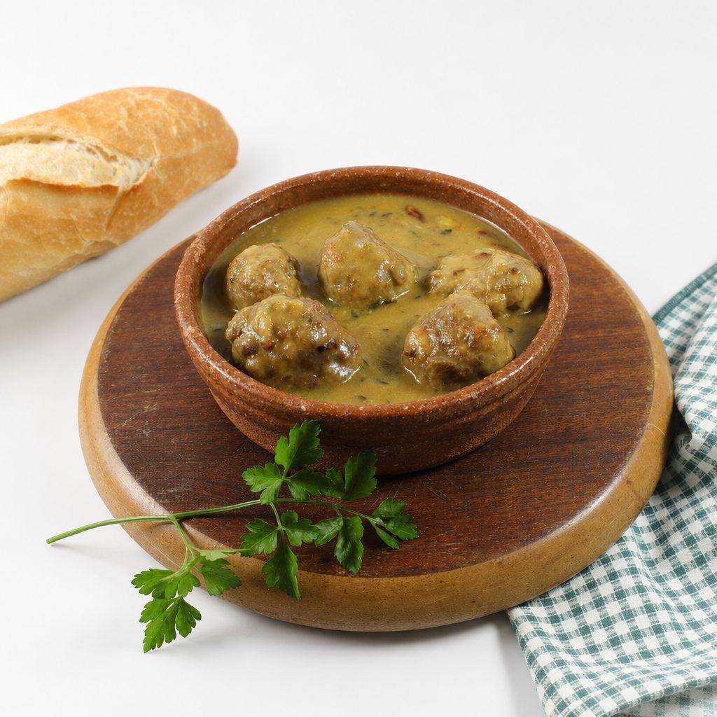 Lunch Palak Kofta.