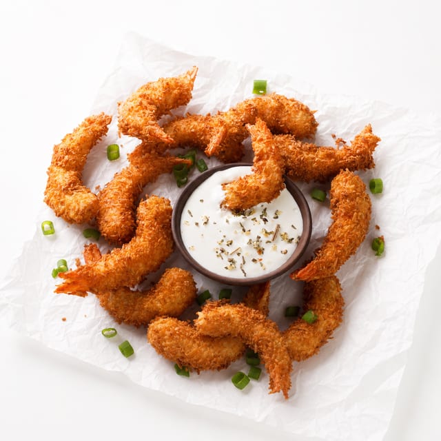 Coconut Shrimp (8 pcs) (A).