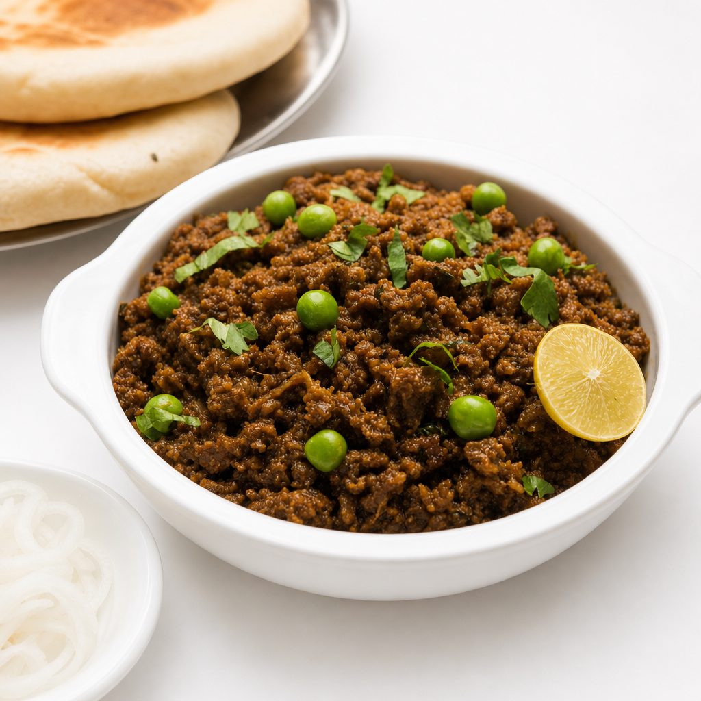 Lamb Keema Mutter- gluten free ( halal).