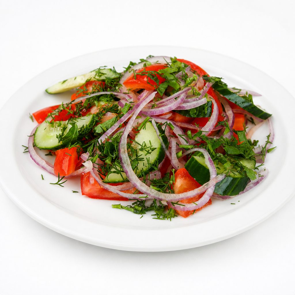Traditional Indian Salad.