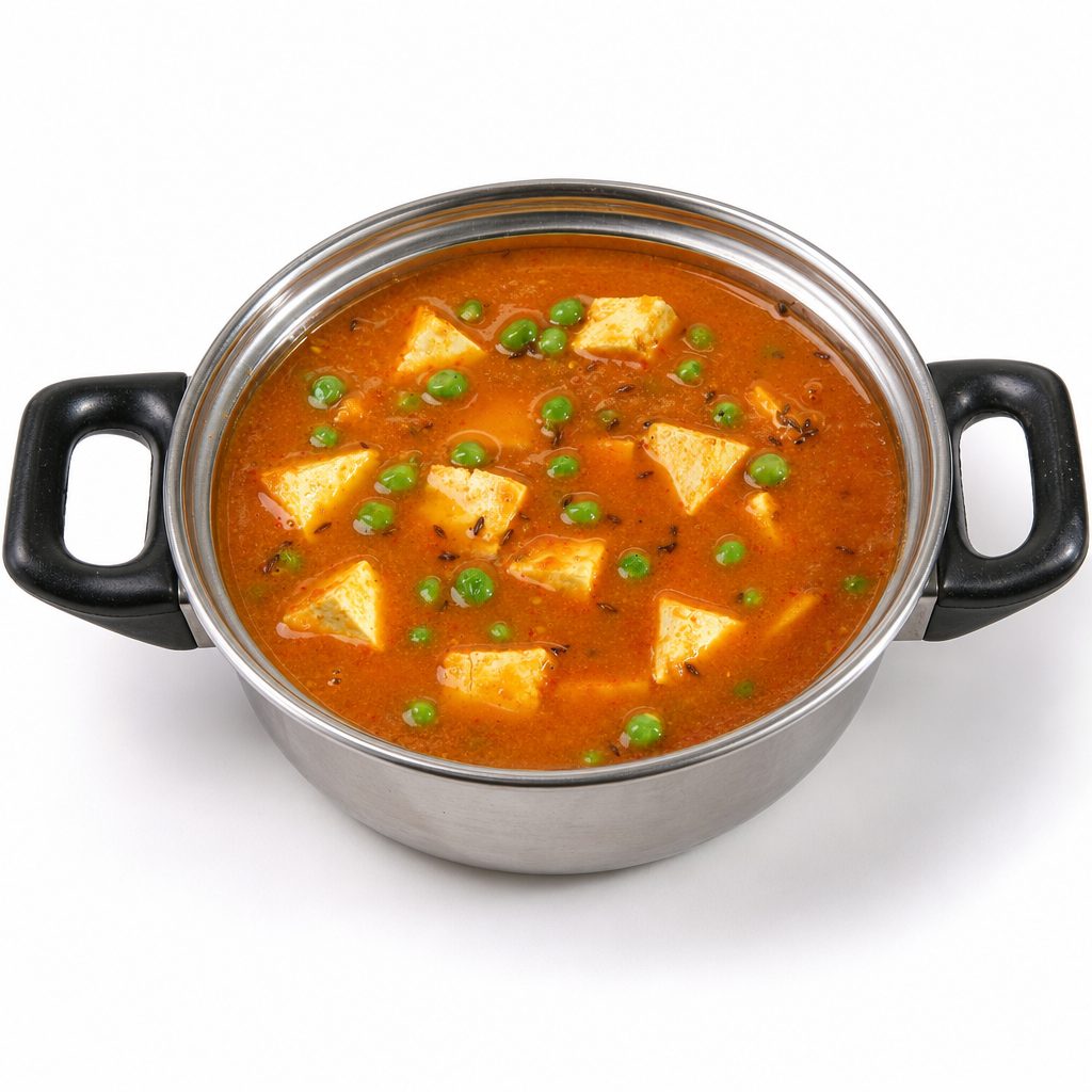 Mutter Paneer- vegan & gluten free.