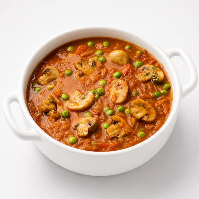 Lunch Mushroom Masala.
