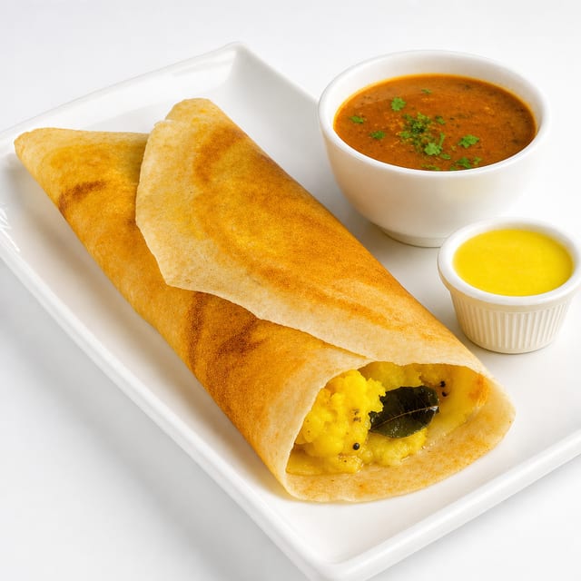 Cheese & Chili Dosa.