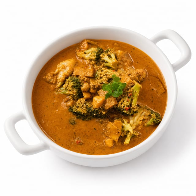 Broccoli Tikka Masala-.