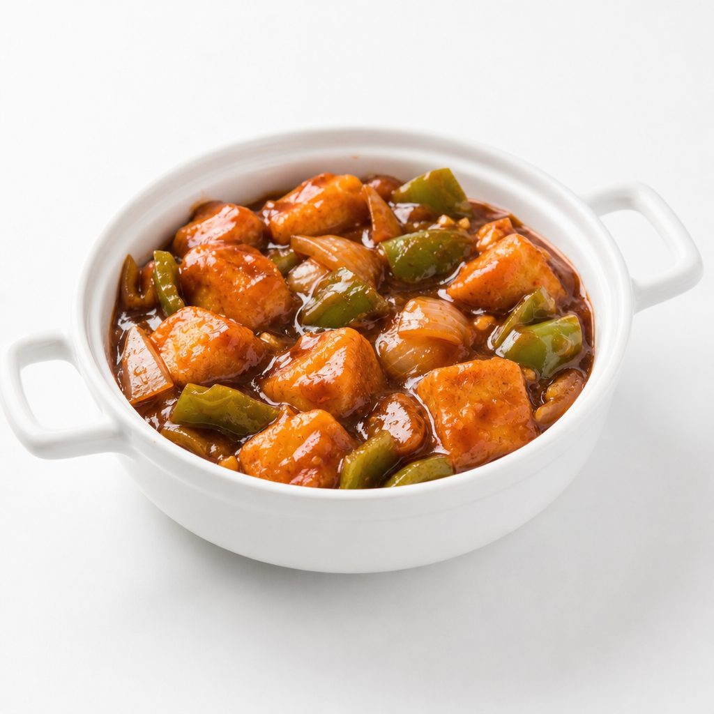 Lunch Chili Paneer- Gluten free.