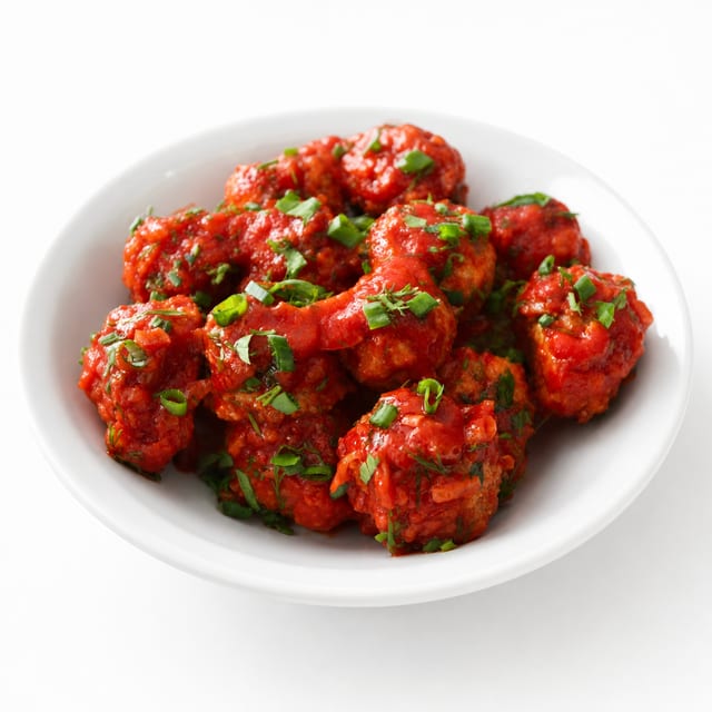 Lunch Gobhi Manchurian.
