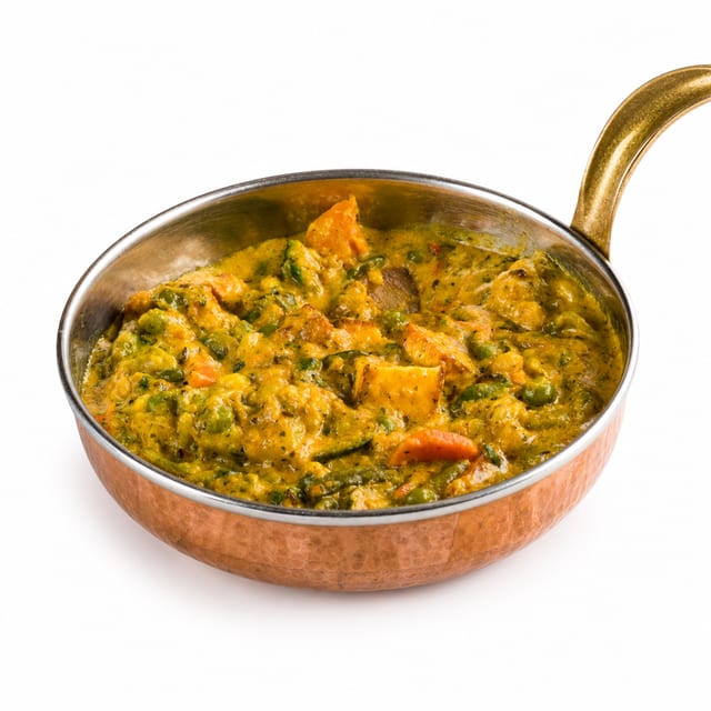 Vegan Navrattan Korma.