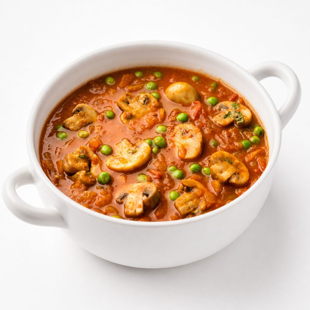 Mushroom Kadai-gluten free.