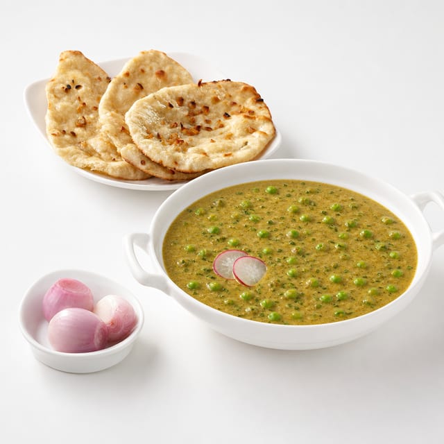 Methi Malai Mutter - gluten free.