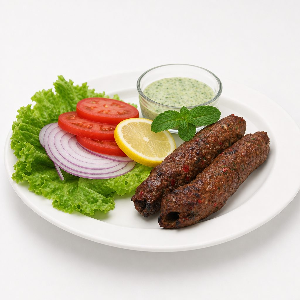 Tandoori Lamb Seekh Kebab - halal.