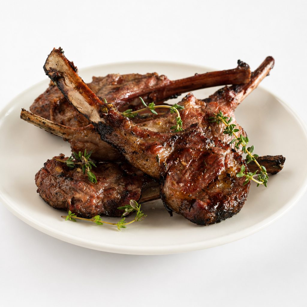 Tandoori Rack of Lamb Chops- gluten free- ##HALAL##.