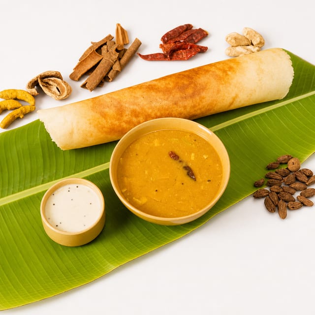 Lunch Lamb Dosa.