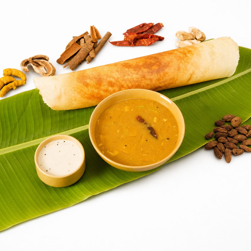Butter Plain Dosa- Gluten free.
