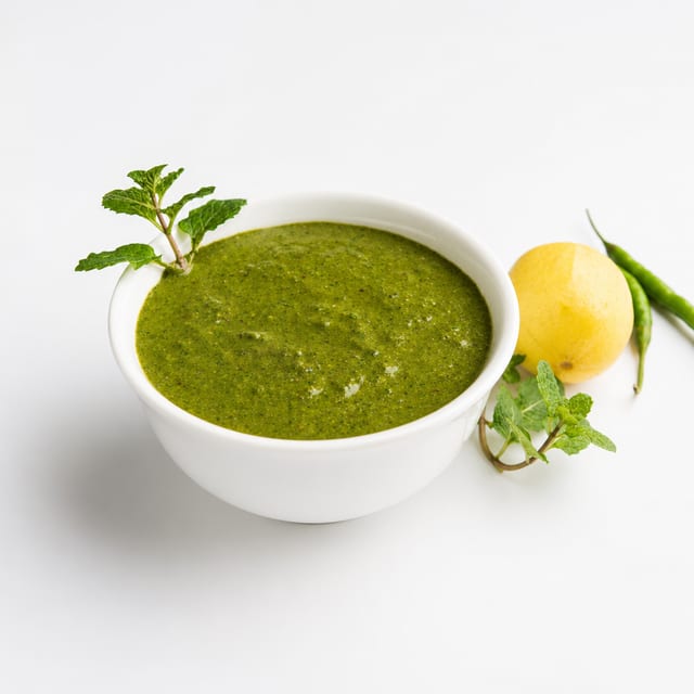 Mint Chutney.