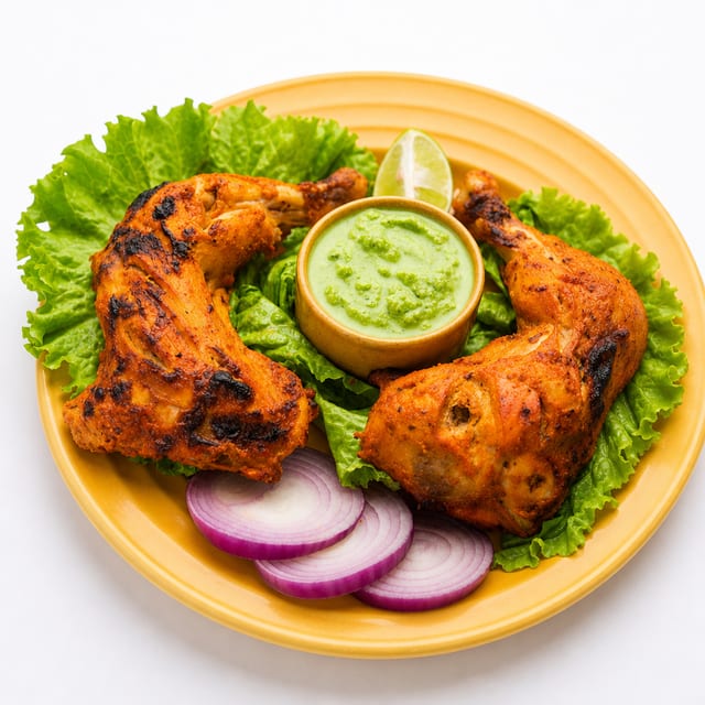 Lunch Tandoori Chicken- gluten free and HALAL.