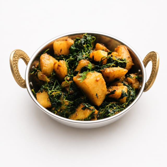 Aloo Saag - gluten free.