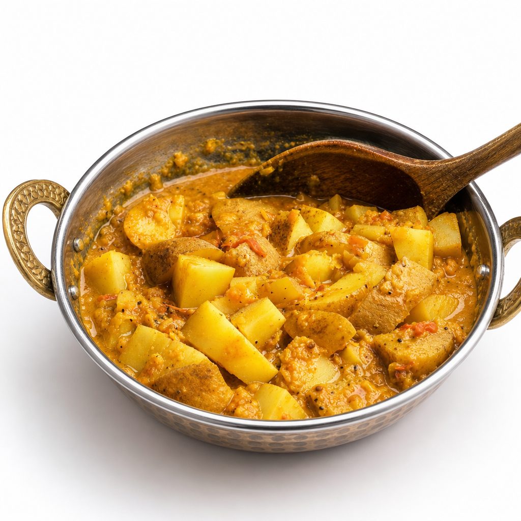 Kashmiri Dum Aloo - gluten free.