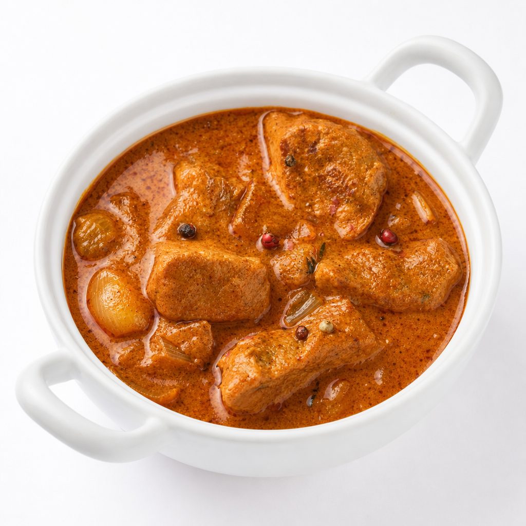 Lunch Coconut Fish Curry.