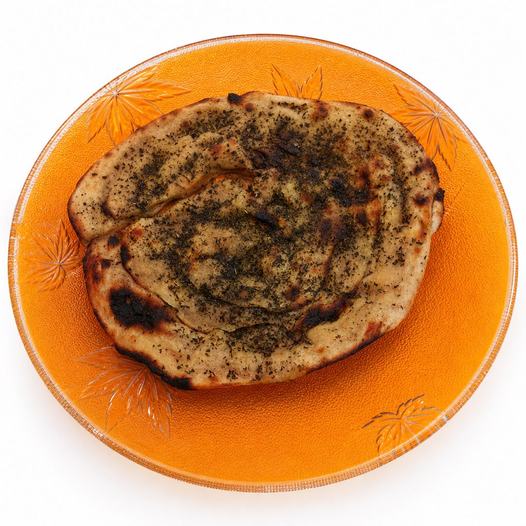 Basil Paratha - New Bread !.