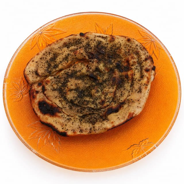 Basil Paratha - New Bread !.