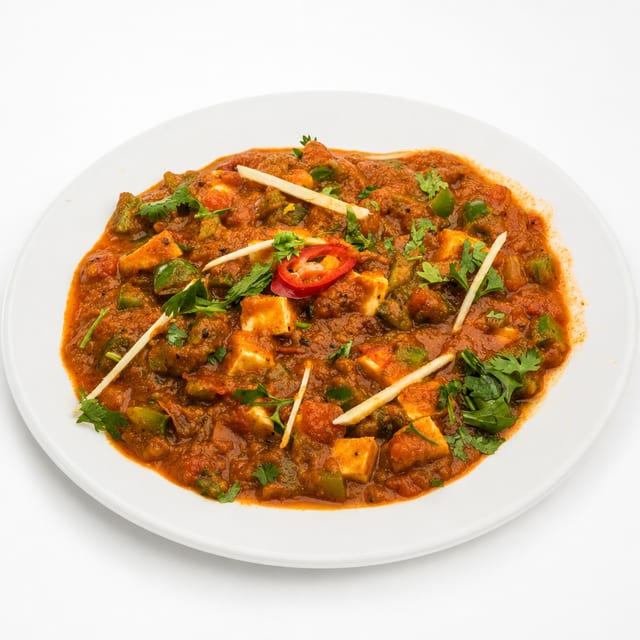 Lunch Kadai Paneer- Gluten free.